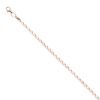 9ct White and Rose Gold Fancy Bracelet 7.5"