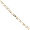 14ct Yellow Gold Anchor Chain 22"