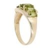 9ct Yellow Gold Five Stone Peridot Ring