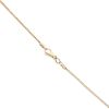 14ct Yellow Gold 0.20ct Diamond Drop Pendant and Chain 18"