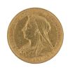 1901 Victoria Half Sovereign Coin