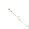 18ct Yellow Gold Dolphin Bracelet 6"