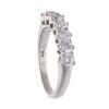 9ct White Gold Cubic Zirconia Eternity Ring