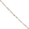 14ct Yellow Gold Figaro Anchor Chain 20"