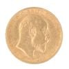 1909 Edward VII Half Sovereign Coin