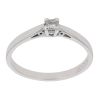 Platinum 0.15ct Princess Cut Diamond Solitaire Ring