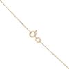9ct Yellow Gold Personalised Block Initial Pendant and Chain