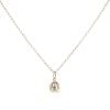 9ct Yellow Gold Masonic Ball Pendant And Chain 20"