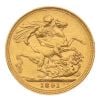 1891 Victoria Full Sovereign Coin