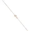 9ct Rose Gold Pear Shaped Gemstone Pendant And 16" Chain