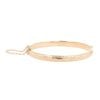 9ct Yellow Gold Patterned Hinged Bangle