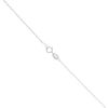 9ct White Gold 0.50ct Lab Grown Oval Cut Diamond Solitaire Pendant & Chain 18"