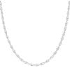 Silver Singapore Chain 20" By Icesia
