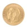 1925 George V Full Sovereign Coin