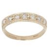 9ct Yellow Gold 0.20ct Diamond Eternity Ring