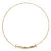 9ct Yellow Gold Cubic Zirconia Expanding Bangle