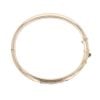 9ct Yellow Gold Ruby Textured Ruby Bangle
