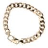 9ct Yellow Gold Curb Bracelet 8.5"
