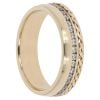 18ct Yellow Gold Cubic Zirconia Eternity Ring