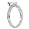 9ct White Gold Cubic Zirconia Single Stone Ring