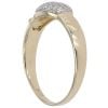 9ct Yellow Gold Cubic Zirconia Boxing Glove Ring