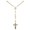 14ct Yellow Gold Rosary Beads 24"