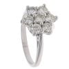 Platinum 1.10ct Diamond Cluster Ring