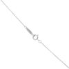 Tiffany & Co. 18ct White Gold 0.25ct Double Heart Pendant and Chain 16"