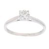 9ct White Gold 0.50ct Brilliant Cut Diamond Solitaire Ring