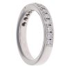 18ct White Gold 0.70ct Brilliant Cut Diamond Half Eternity Ring