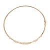 9ct Yellow Gold 0.05ct Diamond Heart Bangle