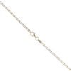 9ct Yellow and White Gold Anchor Chain 20"