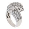 18ct White Gold 2.00ct Brilliant and Baguette Cut Diamond Fancy Ring