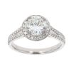 Platinum 2.00ct Diamond Cluster Ring
