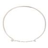 Silver Personalised Script Nameplate Bangle