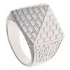 Silver Pyramid Ring