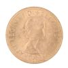 1957 Elizabeth II Full Sovereign Coin