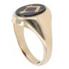 9ct Yellow Gold Masonic Signet Ring