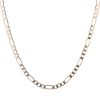 9ct Yellow Gold Figaro Chain 20"