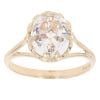 9ct Yellow Gold Cubic Zirconia Single Stone Ring