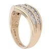 9ct Yellow Gold 0.50ct Diamond Wishbone Ring