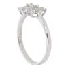 9ct White Gold 0.50ct Diamond Cluster Ring