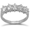 18 Carat White Gold 1.50ct 5 Stone Diamond Ring