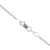 18ct White Gold 0.33ct Brilliant Cut Diamond Solitaire Pendant And Chain 16"