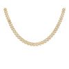 9ct Yellow Gold Watch Strap Style Chain 18"