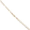 9ct Yellow Gold Figaro Chain 18"