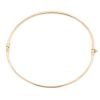 9ct Yellow Gold Patterned Hinged Bangle