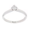 18ct White Gold 0.20ct Brilliant Cut Diamond Solitaire Ring