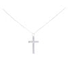 Sterling Silver Personalised Cross Necklace