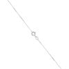 9ct White Gold Cubic Zirconia Triple Circle Pendant And 16" Chain